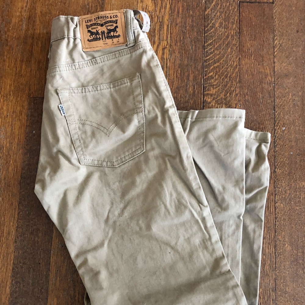 Boys khaki Levi’s